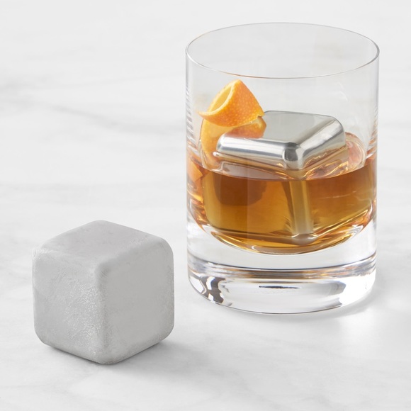 COPY - WILLIAMS SONOMA ✨NWT✨ Stainless Steel Whiskey Ice Cubes; set of 2 - Picture 5 of 5